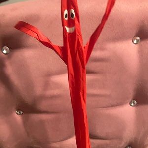 mini red inflatable man